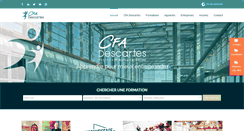 Desktop Screenshot of cfadescartes.fr